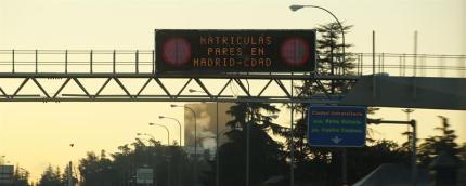 Restricciones de tráfico en Madrid
