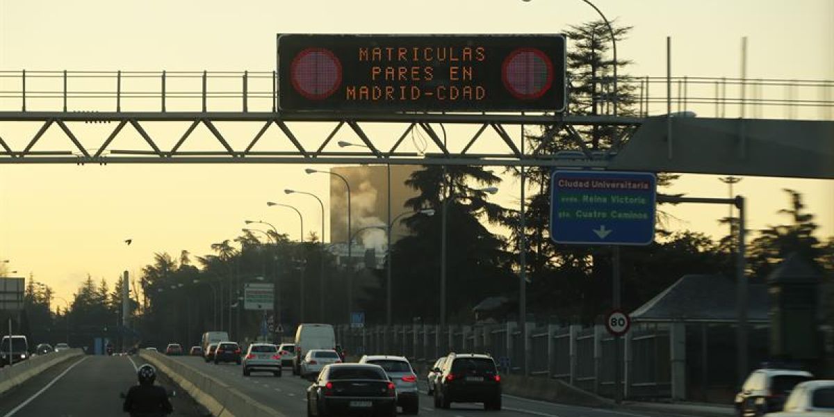 Restricciones de tráfico en Madrid