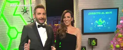 Frank Blanco e Irene Junquera en las campanadas 2016 Frank Blanco e Irene Junquera en las campanadas 2016