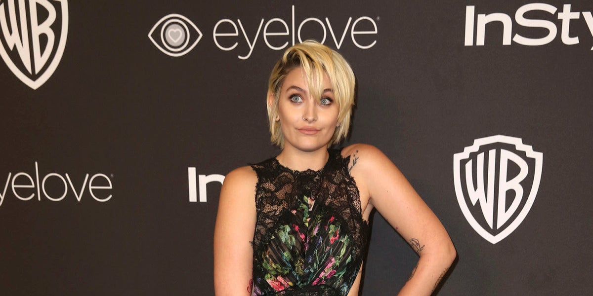 Paris Jackson en la fiesta de InStyle
