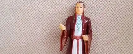 La figurita de Elrond, de 'El Señor de los Anillos' La figurita de Elrond, de 'El Señor de los Anillos'
