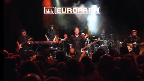 Love Of Lesbian durante el showcase para los oyentes de Europa FM