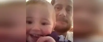 Nick Rose junto a su hijo Nick Rose junto a su hijo