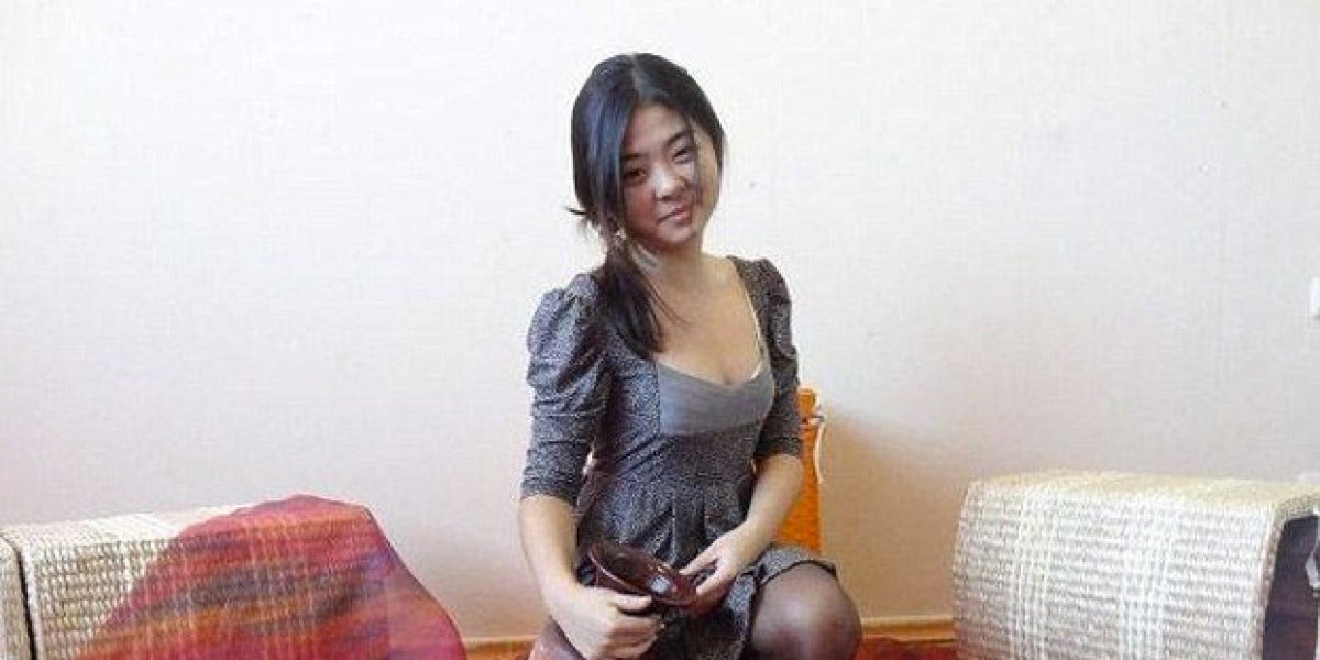 La supuesta chica con tres piernas