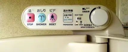 Iconos de un retrete japonés Iconos de un retrete japonés