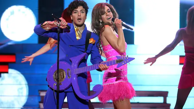 Blas Cantó y Roko imitan a Prince y Beyoncé
