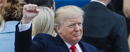 Donald Trump durante su jura como presidente de EEUU Donald Trump durante su jura como presidente de EEUU