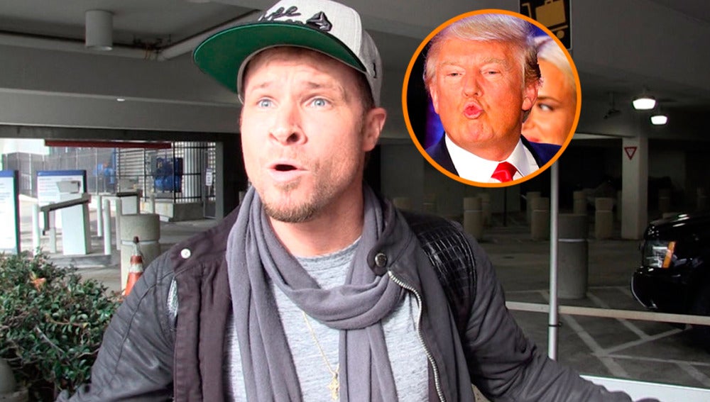 Brian, de los Backstreet Boys, apoya Donald Trump