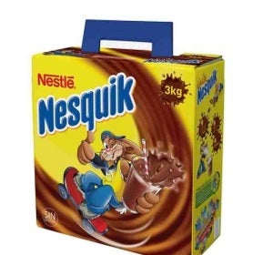 Una caja de Nesquik Una caja de Nesquik