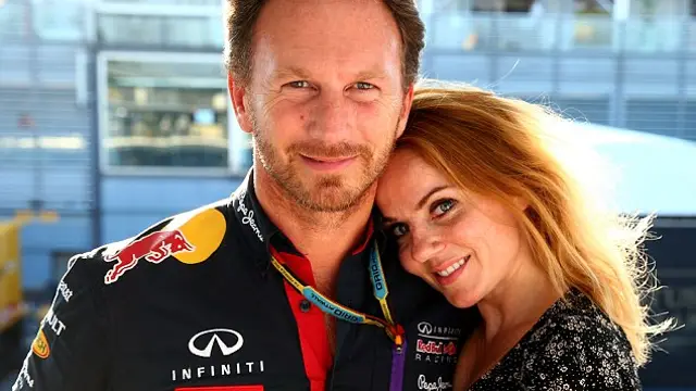 Christian y Geri Horner