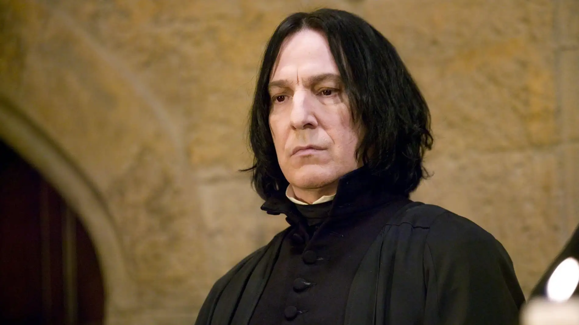 Alan Rickman como el profesor Snape Alan Rickman como el profesor Snape