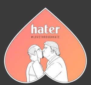 Hater, la nueva aplicación para ligar Hater, la nueva aplicación para ligar