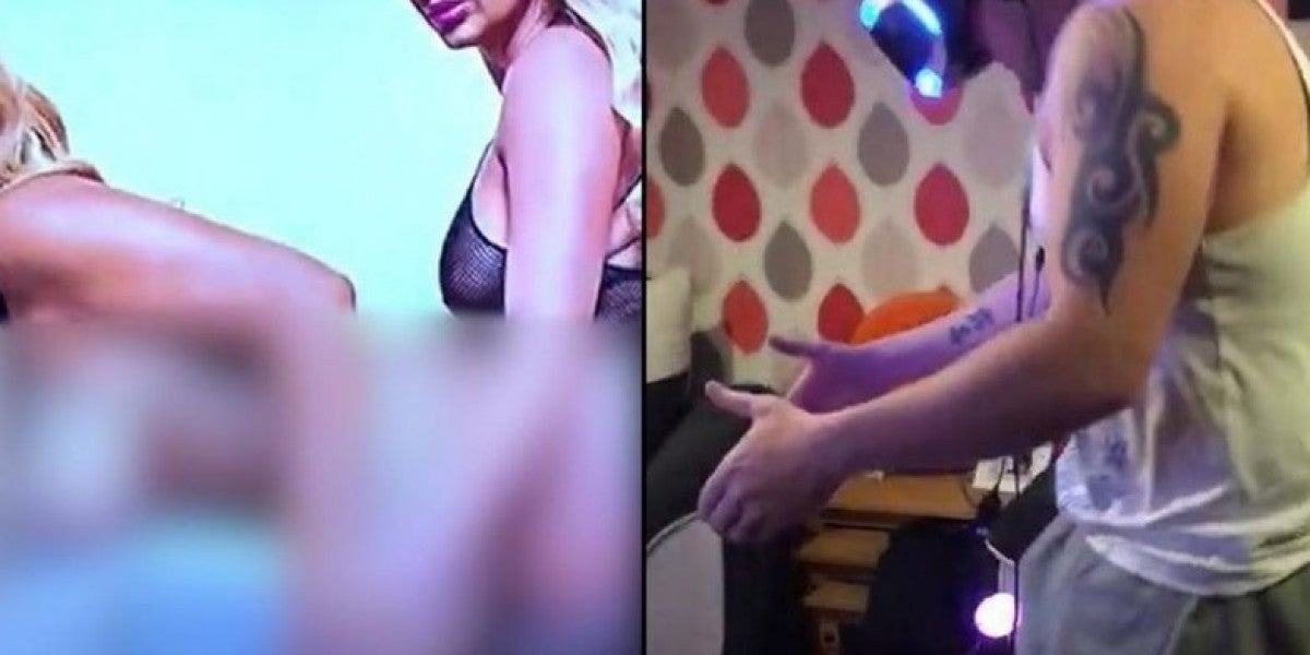 Pilla a su marido en plena faena con una peli porno de realidad virtual