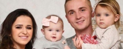  Vadim Kondratyuk con su mujer e hijas