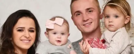 Vadim Kondratyuk con su mujer e hijas Vadim Kondratyuk con su mujer e hijas