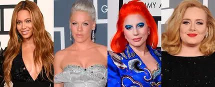 Beyoncé, Pink, Lady Gaga y Adele, entre las artistas que han actuado en la historia de los Grammy Beyoncé, Pink, Lady Gaga y Adele, entre las artistas que han actuado en la historia de los Grammy