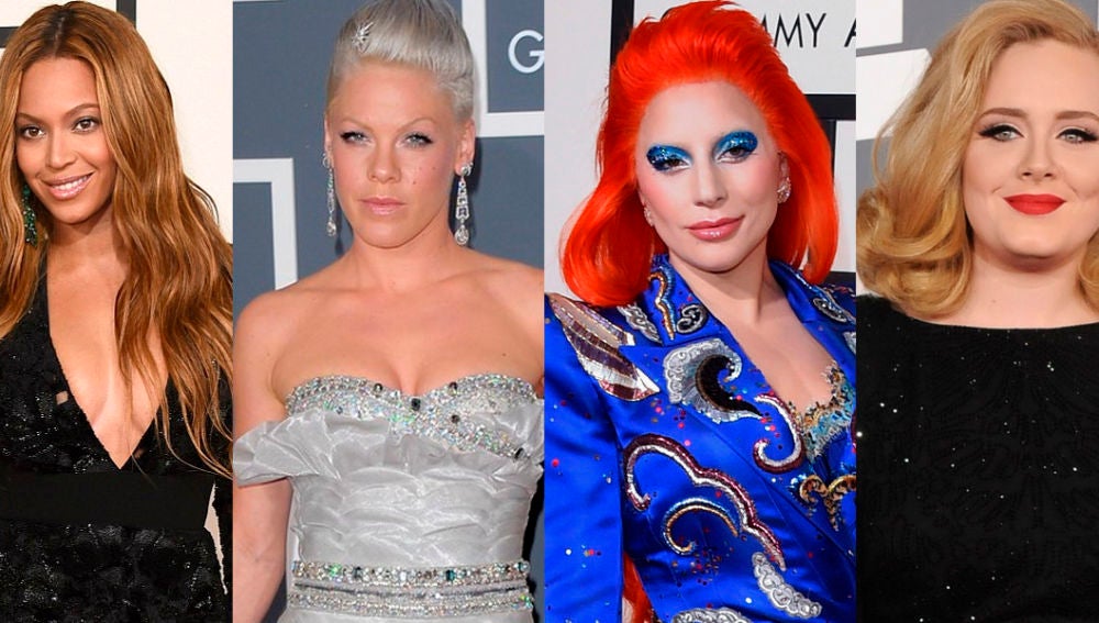 Beyoncé, Pink, Lady Gaga y Adele, entre las artistas que han actuado en la historia de los Grammy