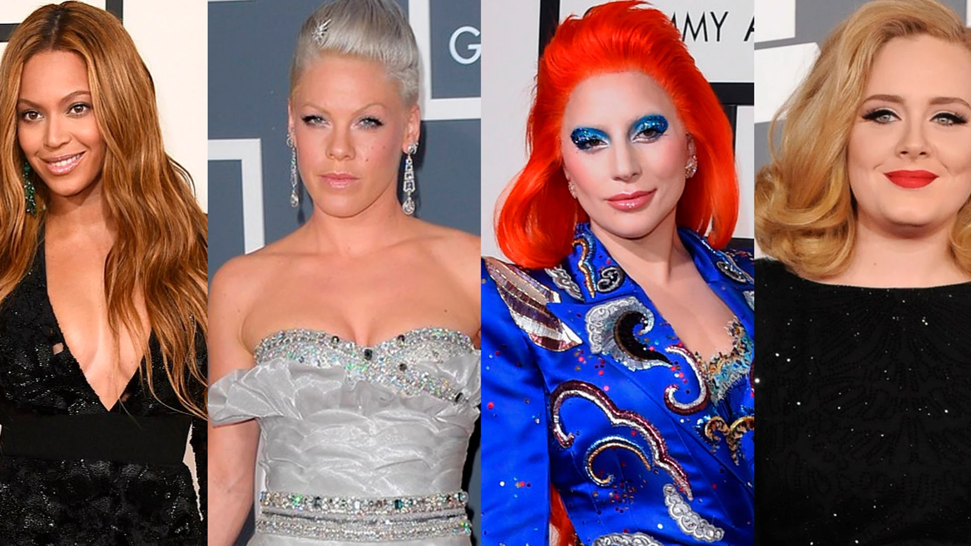 Beyoncé, Pink, Lady Gaga y Adele, entre las artistas que han actuado en la historia de los Grammy Beyoncé, Pink, Lady Gaga y Adele, entre las artistas que han actuado en la historia de los Grammy