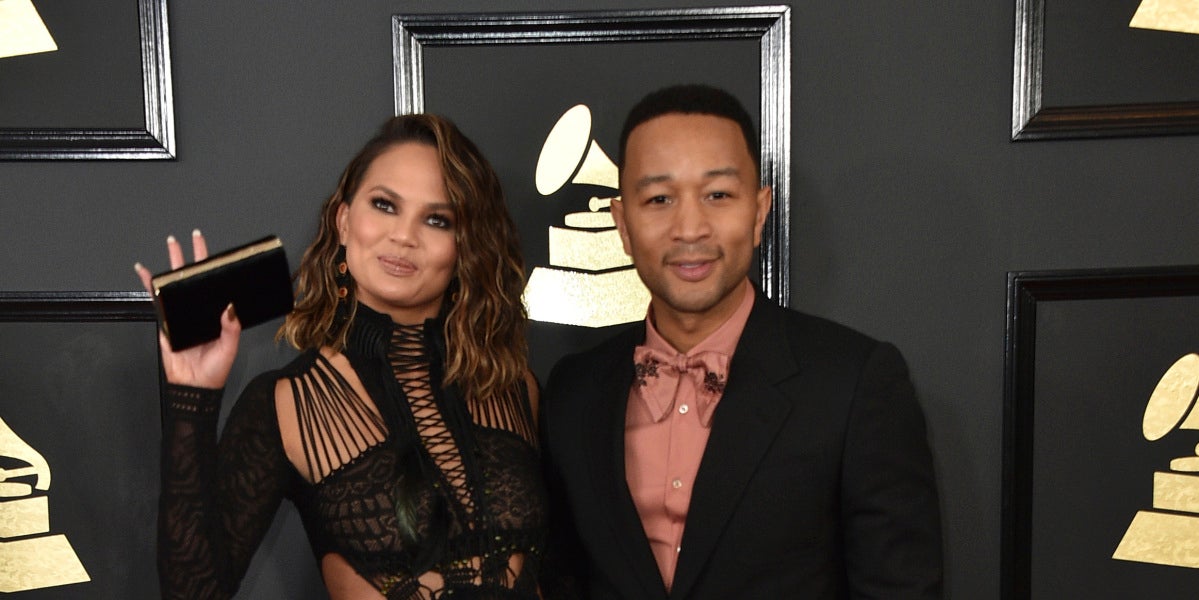 El matrimonio formado por la modelo Chrissy Teigen y el cantante John Legend