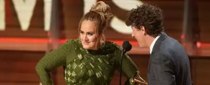Adele en la gala de los Grammy 2017 Adele en la gala de los Grammy 2017
