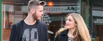 Edurne y David de Gea Edurne y David de Gea