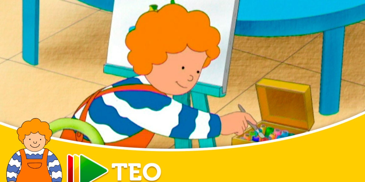 Teo - Teo aprende a pintar