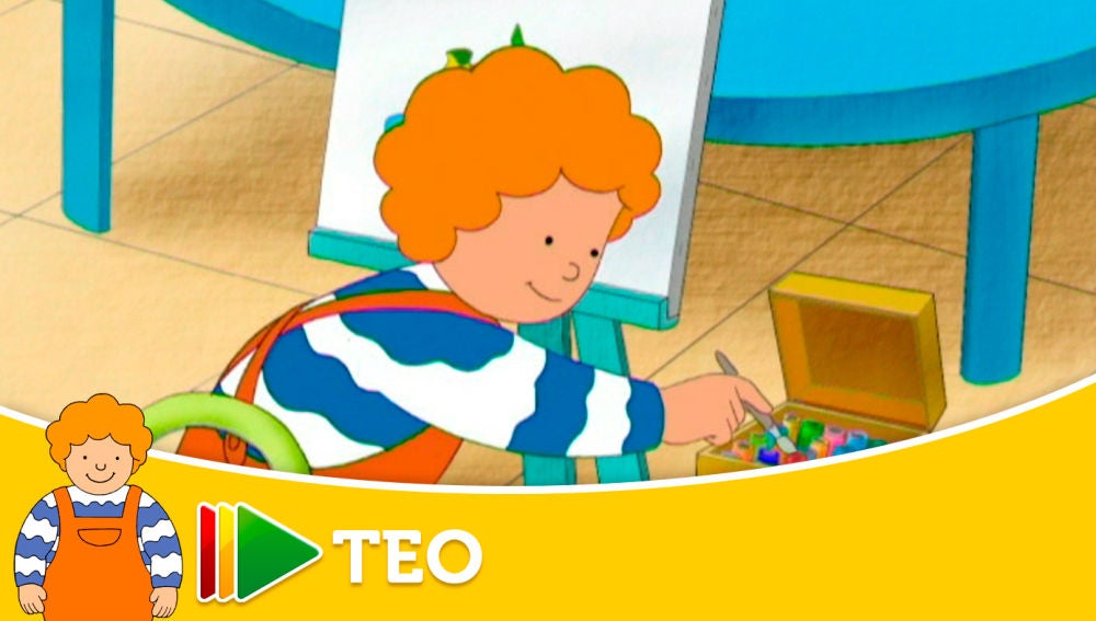 Teo - Teo aprende a pintar