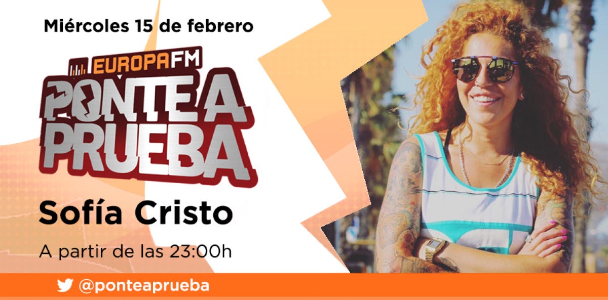 Sofía Cristo, próxima invitada en 'Ponte a Prueba'