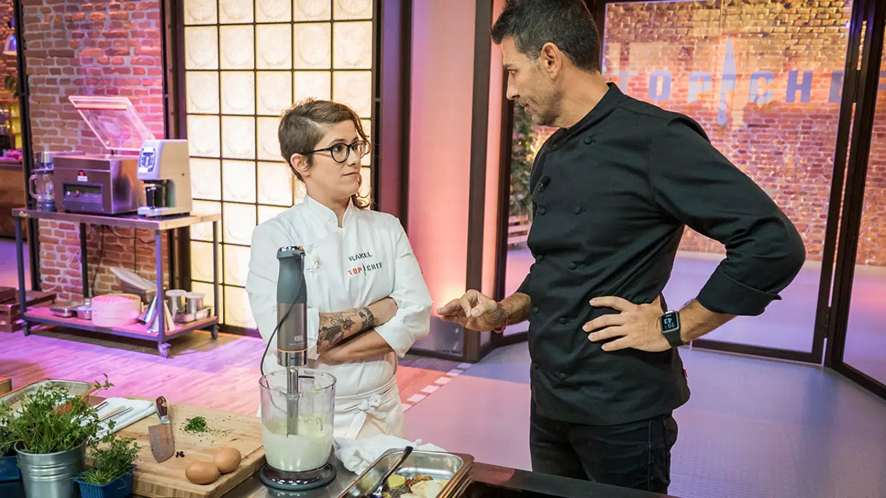 Rakel presenta un plato vacío en la primera prueba de fuego de ‘Top Chef’ Rakel presenta un plato vacío en la primera prueba de fuego de ‘Top Chef’