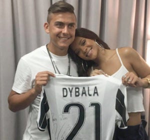 Paulo Dybala y Rihanna Paulo Dybala y Rihanna