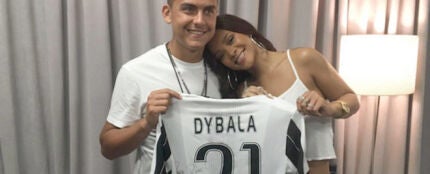 Paulo Dybala y Rihanna