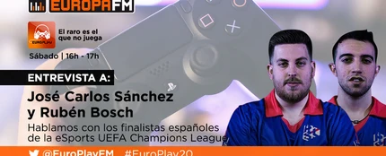José Carlos Sánchez y Rubén Bosch, finalistas de eSports UEFA Champions League José Carlos Sánchez y Rubén Bosch, finalistas de eSports UEFA Champions League