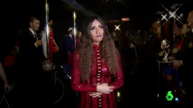 Cristina Pedroche, en el Museo de Cera
