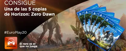 Concurso Europlay | Consigue una copia de Horizon: Zero Dawn Concurso Europlay | Consigue una copia de Horizon: Zero Dawn