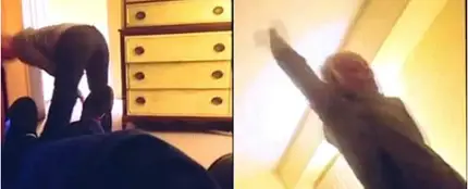Enfermera realizando el baile Enfermera realizando el baile