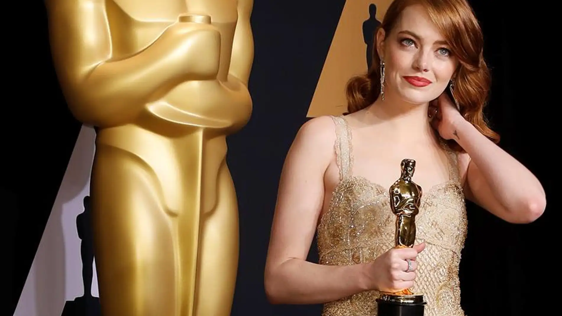Emma Stone, ganadora del Óscar a la mejor actriz por &quot;La La Land&quot;