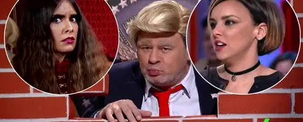Chenoa y Cristina Pedroche, las víctimas de Paco Trump Chenoa y Cristina Pedroche, las víctimas de Paco Trump