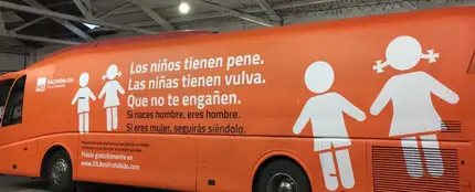 El autobús transfóbico de Hazte Oír El autobús transfóbico de Hazte Oír