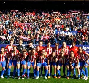 El Atlético de Madrid femenino El Atlético de Madrid femenino