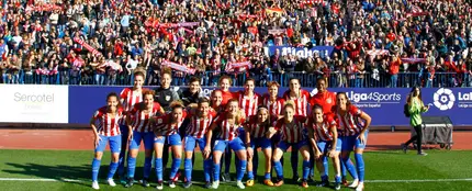 El Atlético de Madrid femenino El Atlético de Madrid femenino