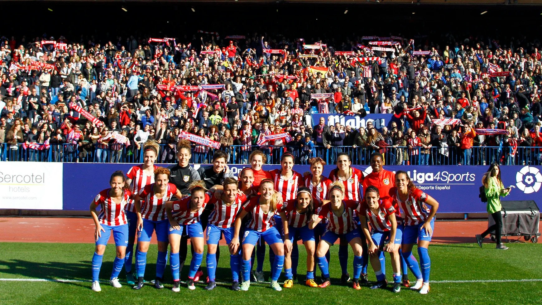 El Atlético de Madrid femenino El Atlético de Madrid femenino