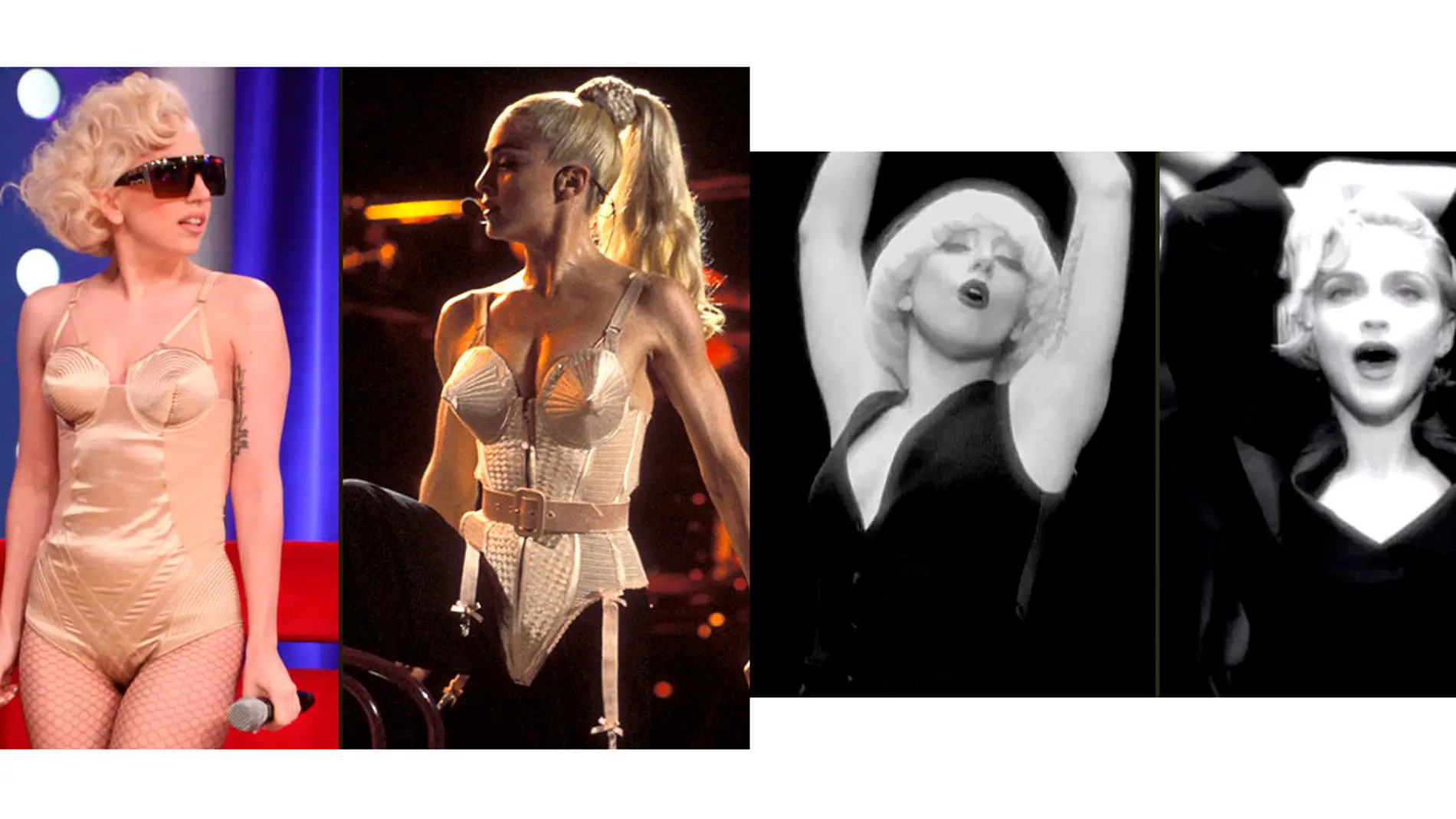 Lady Gaga quizás se inspira mucho en Madonna
