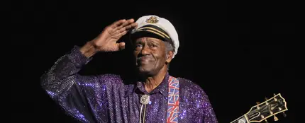 Chuck Berry durante su actuación en 'Les Legendes Du Rock and Roll' (2008) Chuck Berry durante su actuación en 'Les Legendes Du Rock and Roll' (2008)