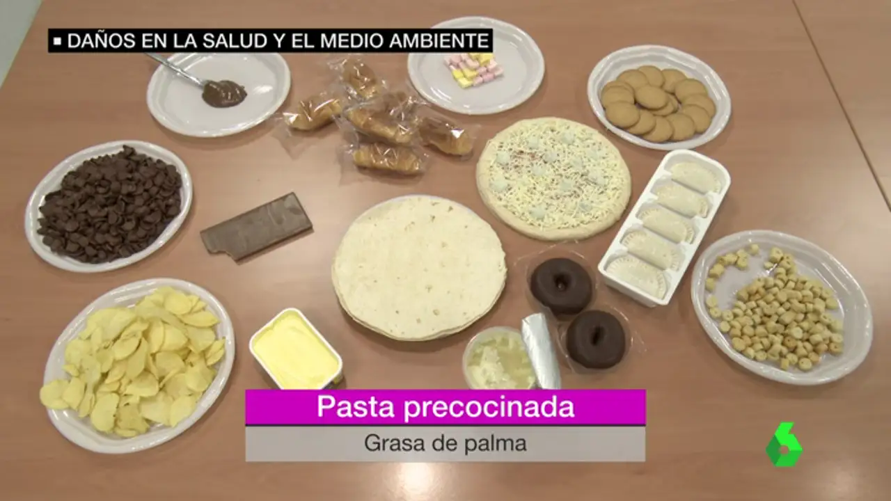 Alimentos que llevan aceite de palma Alimentos que llevan aceite de palma