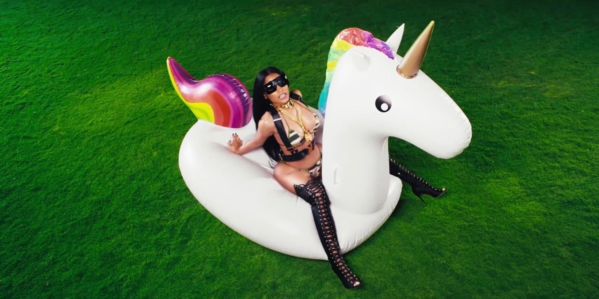 Nicki Minaj en el vídeo de 'Make Love'