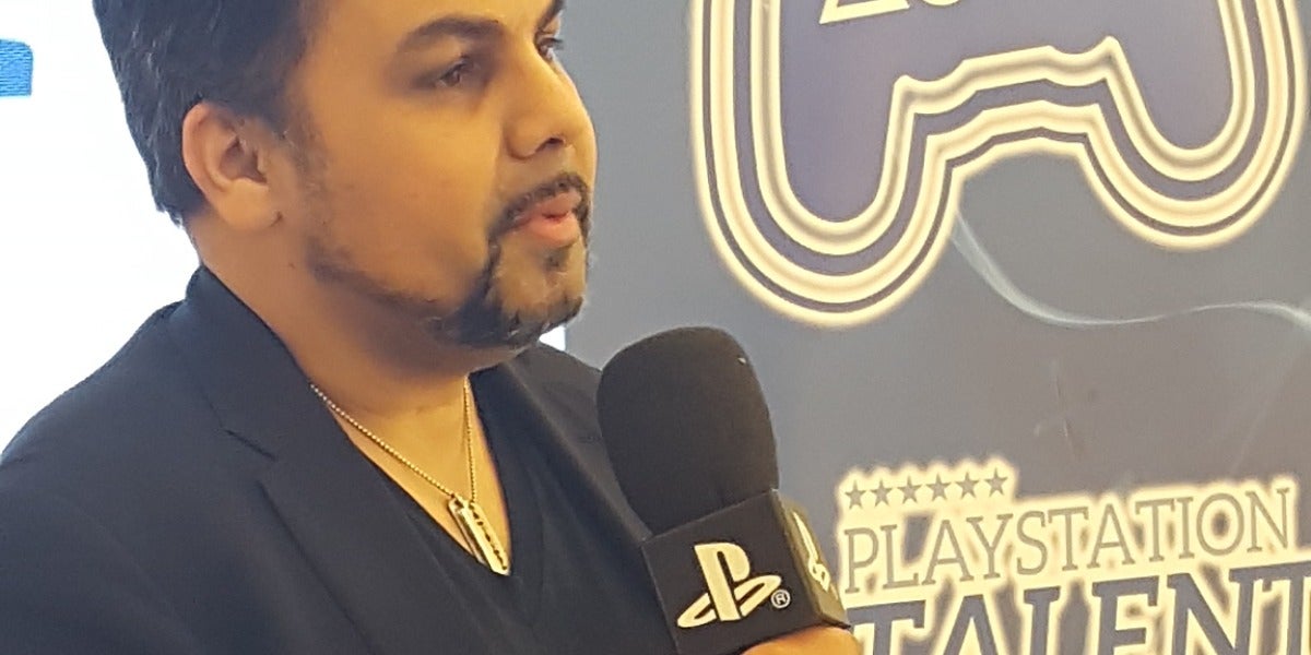 Shahid Ahmad en los PlayStation Talents