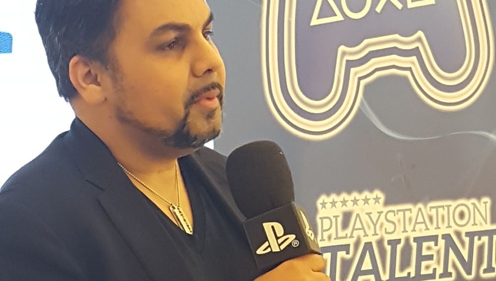 Shahid Ahmad en los PlayStation Talents