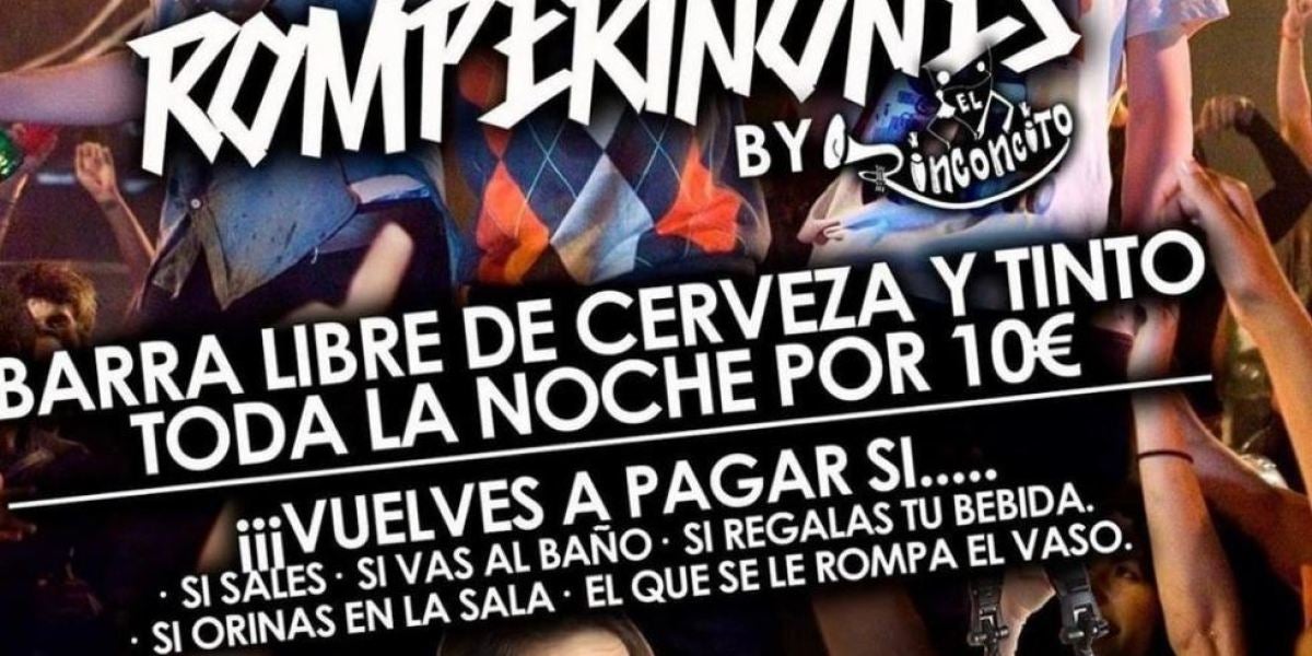 Barra libre en una discoteca de Cuenca