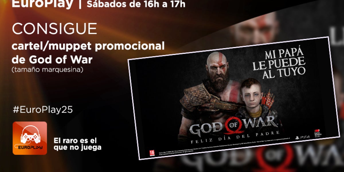 ¡Consigue un cartel de God of War!