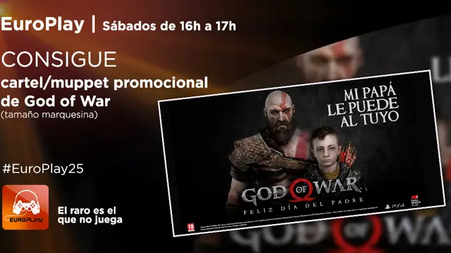 ¡Consigue un cartel de God of War!